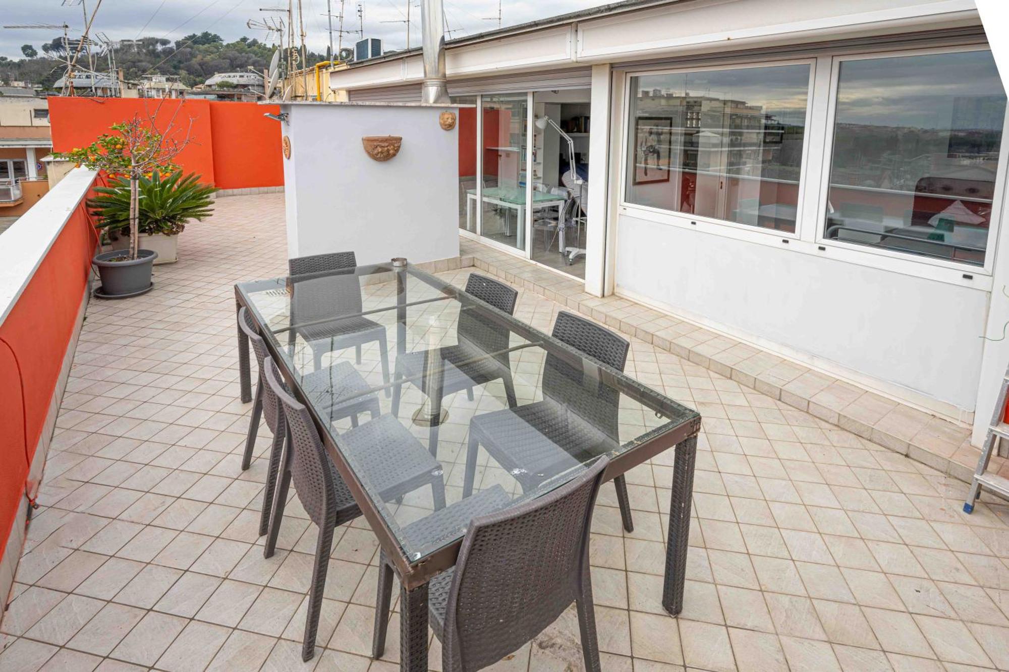 Farnesina Rooftop Terrace โรม ภายนอก รูปภาพ